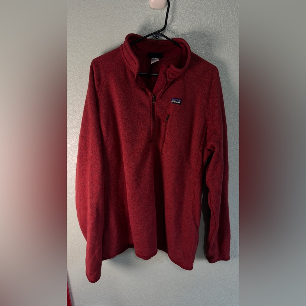Patagonia Crimson Half-Zip Fleece